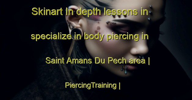 Skinart In-depth lessons in specialize in body piercing in Saint Amans Du Pech area | PiercingTraining | PiercingClasses | SkinartTraining-France